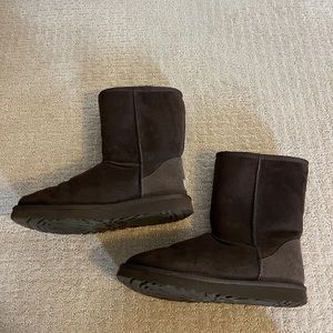 Classic Short II Suede boots burnt cedar